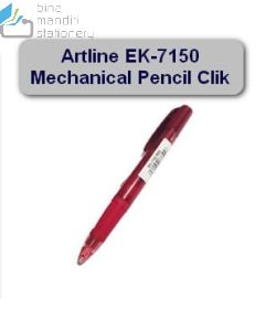 Contoh peralatan sekolah Artline EK-7150 Mechanical Pencil Clik It Ballpoint Standar dan gambarnya