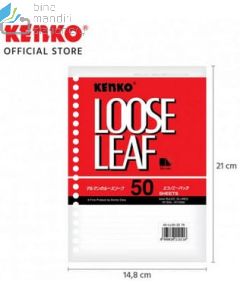 Contoh atk Kenko A5-LL-50-2070 Loose Leaf Buku Tulis Catatan Binder dan gambarnya