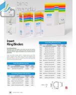 Foto Map berkas arsip Bantex 8652 Insert Ring Binder 5235 A4 3D-52mm White merek Bantex