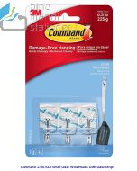 e-catalogue gambar peralatan Command 17067CLR Small Clear Wire Hooks Pengait Kecil Kawat Tempel ke Tembok