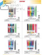 Contoh Gel Pen Warna Warni Joyko Kreasi Seni Tulis Hias Tinta Gel Joyko GPC-247S | GPC-277 | GPC-278 | GPC-295 | GPC-296 | GPC-297 | GPC-299 | GPC-315 | GPC-316 | GPC-317 | GPC-318 | GPC-324 | GPC-325 merek Joyko