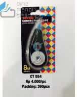 Foto Joyko Correction Tape CT-554 Pita Koreksi Tipex Roll Penghapus Tulisan merek Joyko